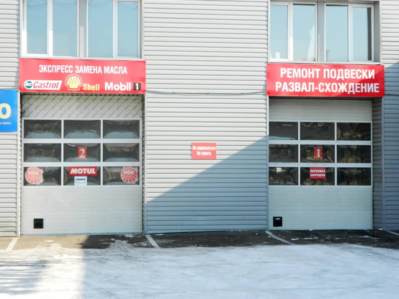 Промышленные ворота DoorHan в Томске с установкой