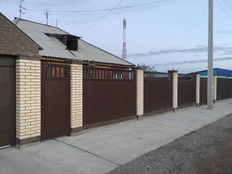Забор DoorHan в Томске с установкой